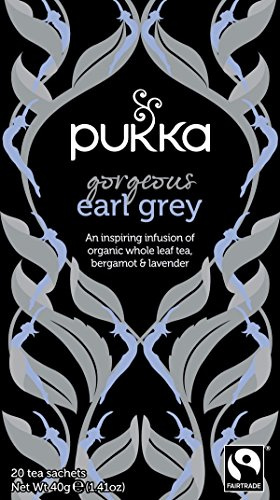 Pukka Herbal Ayurveda Organic Gorgeous Earl Grey Tea 20bags (5 pack)