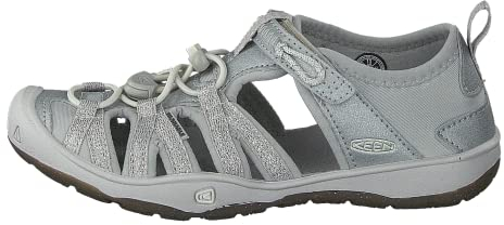 KEEN Unisex Kinder Moxie Sandalen, Silber, 27/28 EU