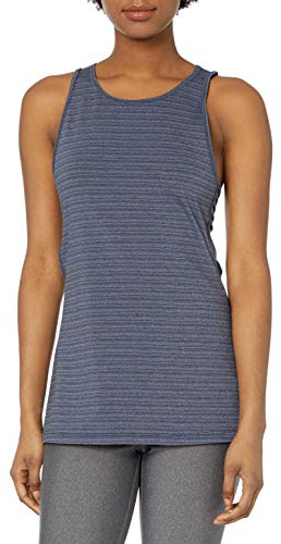Roxy Damen Quiet Ocean Tank Top Yoga-T-Shirt, Dress Blues, X-Klein