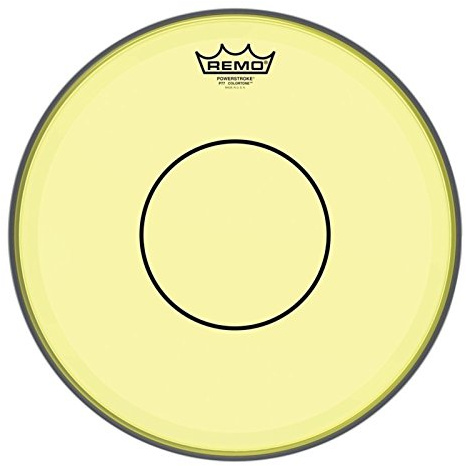 Remo Schlagzeugfell Colortone Powerstroke 77 Clear – Gelb – 13 – P7-0313-CT-YE