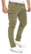 Yazubi Jayden - Pantalons Cargo Verts pour Hommes - Pantalons de Travail pour Hommes, Vert (Dusky Green 170517), W32/L32