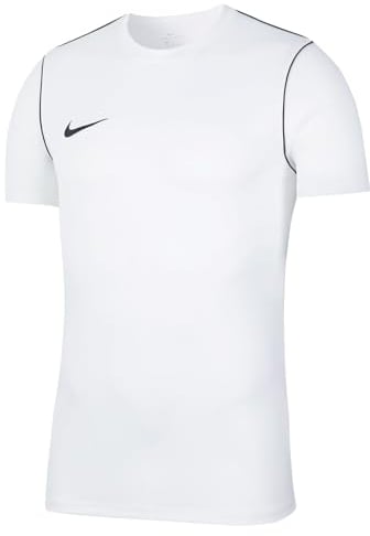 Nike Herren T-Shirt Dry Park 20, White/Black/Black, M, BV6883-100