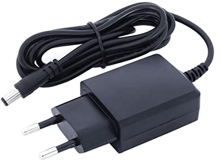 keepdrum 9V Netzteil AC-Adapter Steckernetzteil für Effektgeräte 500mA 5,5mm Stecker Hohlstecker Netzgerät