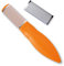 CREDO Hornhaut Flachraspel POP ART, Reibfläche rostfrei, orange