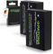 PATONA 2X Premium NP-W126 Batterie 1140mAh Compatible avec Fujifilm FinePix HS50EXR HS30EXR X100F X100V X-T1 X-T2 X-T3 X-T20 X-T30 II X-Pro1 X-Pro3 X-E1 X-E4 X-A1 X-A7 X-H1 NPW126S W126