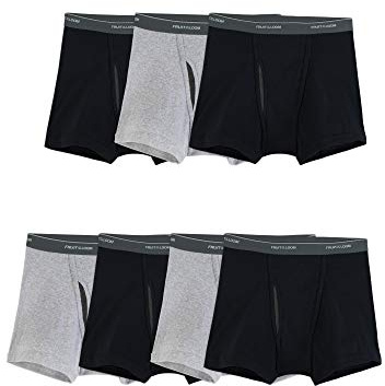 Fruit of The Loom Herren Big and Tall Tag-Free Underwear Retroshorts (6er Pack)