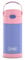 Thermos FUNTAINER 12 Ounce Stainless Steel Vacuum Insulated Kids Straw Bottle, Purple/Pink