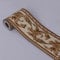 Wallpaper Border Self Adhesive Brown Wall Stickers Border Removable Waterproof Wallpaper Decal Decoration for Living Room Bathroom Kitchen Tiles 10X900CM
