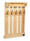 Schroth Home PALrobe Maxi 120 x 80 x 14 cm – Wandgarderobe mit Ablage – Garderobe aus Holz – mit Haken