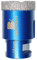Forets Carrelage Diamant 38mm - BRSCHNITT Brasé Sous Vide et Trépans avec Filetage M14 pour Perçage à sec en Porcelaine Carrelage Granit Marbre