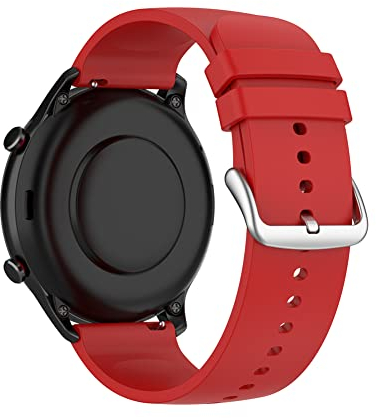 Tyogeephy Weich Silikon Uhrenarmband Kompatibel mit Amazfit GTR 3/ GTR 3 Pro/GTR 47mm/ GTR 2/ GTR 2e/ Stratos 3, Yamay SW022, Sport Armband Ersatz Armband für Damen Herren
