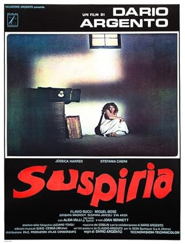 Suspiria Dario Silber Poster 30 x 40 cm