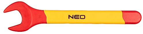 NEO TOOLS 30mm Flachschlüssel 1000V, Elektro-Schraubenschlüssel | Aus langlebigem Chrom-Vanadium-Stahl, Zertifiziert bis 1000V, Präziser Einseitiger Schraubenschlüssel, Für Elektroarbeiten