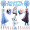 Elsa Geburtstagsparty Deko 4 Jahre, Frozen Geburtstagsdeko, Happy Birthday Frozen Luftballons, Birthday Banner, Tortendeko, Elsa Geburtstag Dekoration für Mädchen