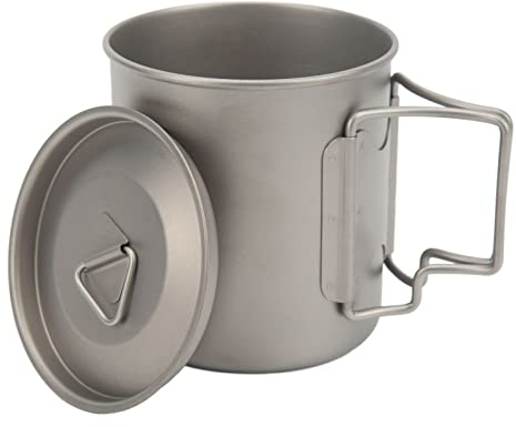 HERCHR Tazze da Campeggio Pieghevoli Tazze da Esterno Pentola Lega di Alluminio Bicchieri da Campeggio Tazza da caffè Tazza da Acqua Pentole Stoviglie