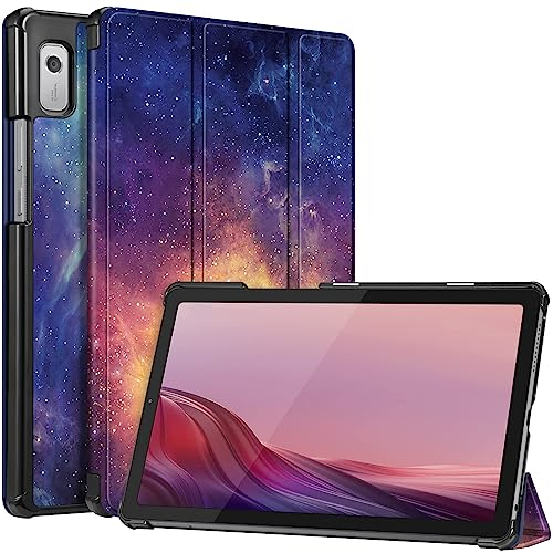Fintie Hülle für Lenovo Tab M9 Tablet 9 TB310 2023, Ultra Schlank Schutzhülle Cover mit Auto Schlaf/Wach Funktion für Lenovo Tab M9 HD 9 Zoll, Die Galaxie