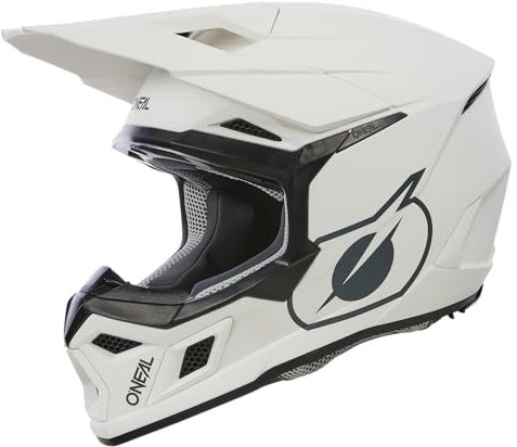 O'NEAL Motocross Helmet MX Enduro ABS Shell Ventilation Holes for Optimal Cooling 3SRS Helmet Solid (S)