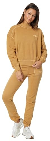Billabong Damen Chill Weekend Crew Neck Sweatshirt, Kosmisches Khaki, XS