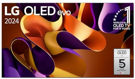 LG OLED77G48LW TV 77 (195 cm) OLED evo Fernseher (α11 4K AI-Prozessor, webOS 24, Dolby Vision, bis zu 120Hz) [Modelljahr 2024]