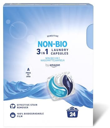 by Amazon Sensitive 3-in-1-Wäschekapseln, 24 Waschgänge
