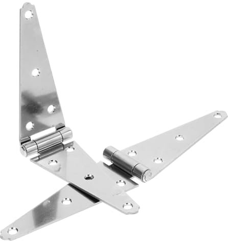 iplusmile 2stücke Hochleistungsscharniere Für Schuppen Und Tore Scharniere Für Holzzäune Und Außenbereich Verzinkt Aus Eisen Für Außergewöhnliche Haltbarkeit Passend Für