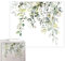 Stickers muraux de pour salle de bain, feuilles de s vertes autocollants de toilette | Decal de toilette à fleurs à feuilles étanches | Fresque adhésive pour le réfrigérateur d'armoire de salon