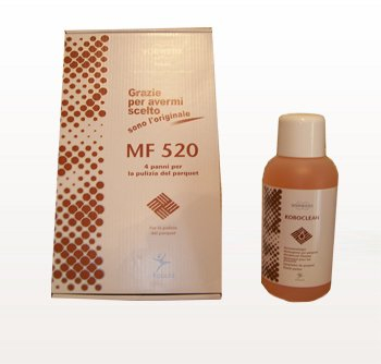 Original 4 Paños MF530/520 Parquet + 1 Koboclean Parquet Para SP530/520 Kobold Vorwerk