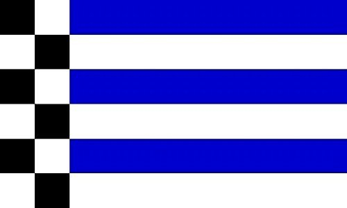U24 Aufkleber Norderney Flagge Fahne 12 x 8 cm Autoaufkleber Sticker