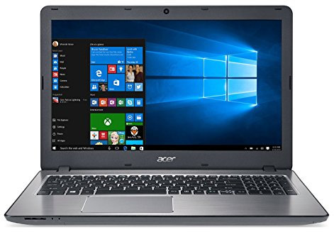 Acer Aspire F5-573G-710E Portatile, 15.6, Intel Core i7, 16 GB RAM, 256 GB SSD, NVIDIA GeForce 940MX, Windows 10 Home, Argento [Spagna]