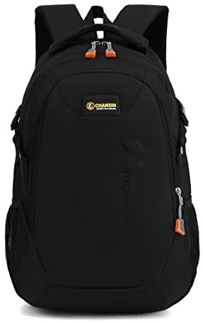TEIMOSE Y6086 15.6inch Laptop Bag Business Case Classic Daypack Bookbag Travel Backpack School Bag Rucksack (BLACK)