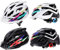 meteor® Fahrradhelm Herren Damen Kinder-Helm MTB rollerhelm mädchen Kinder-fahrradhelm Downhill radhelm Mountainbike Inliner Skater-Helm BMX Scooter Jungen Bike Helmet (M (55-58cm), Shimmer Schwarz)