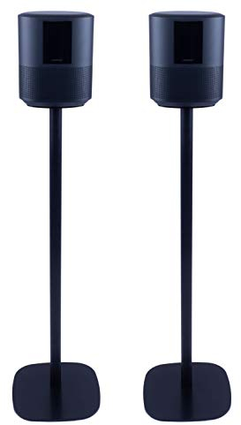 Pied d'enceinte Home Speaker 500 Noir Couple - Compatible Bose avec Home Speaker 500