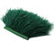 2 straußenfedern Trim fransen mit Satinband für DIY Tuch Kleid nähen Handwerk Weihnachten kostüme Dekoration (grün)