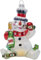 Freche Ornamente, lustiger Weihnachtsbaumschmuck, verblasst frostig, handbemaltes Glas, mittelgroße bis große Figuren, um Ihre Halle zu dekorieren und Ihre kalten Winternächte aufzupeppen