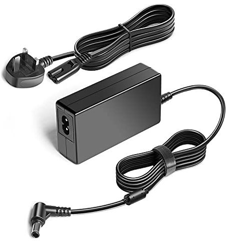 LG Monitor Power Cable, HKY DC 19V Charger for LG Electronics U32R590 22MK600M 22MK400H 24mt49s 25UM58 27GP750 26WQ500 29UM69G 32UN88A 32LH510B 34WP500 Gaming Monitor 19 Volts AC Adapter