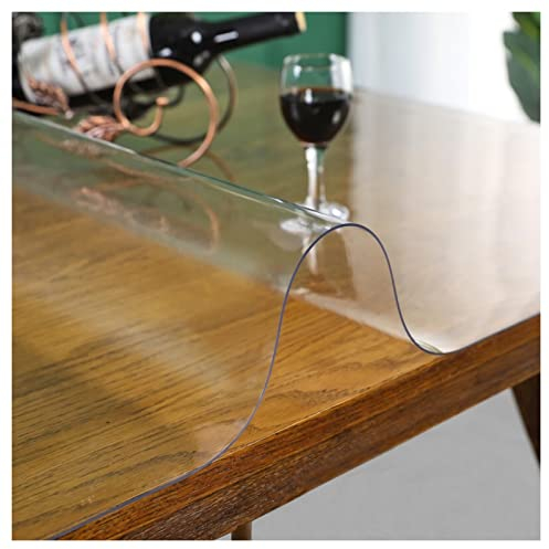 Mantel Transparente PVC Impermeable, Mantel Rectangular Protector de Mesa Lavable, Resistente al Aceite, Antimanchas,Ideal para la Cocina el Comedor (Tamaño:30x40cm/11.8x15.7in,Espesor:1.3mm)