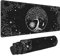 Tree of Life Black White Galaxy Space Black Aesthetic Gaming Keyboard Mouse Pad Mousepad Huge Extended XL Stitched Edge Rubber Sole for Home Office(35.4X 15.7)