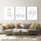 Enceinte Mère Allaitement Bébé Ligne Abstraite Affiche Et Gravures Images Minimalistes 3 Pièces Mur Art Toile Peinture Décor À La Maison Cadeaux 12X16 Sans Cadre