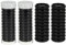 Ringbinder Binder Book Rings Book Binding Discs 44pcs 24mm Notebooks Planners Expansion Discs Black Binding Ring Discs for Extra Notes Pages Spaltringe