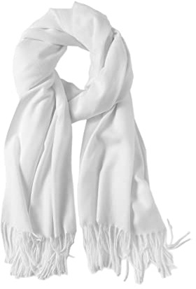 Kaschmir-Gefühl Schals für Damen, langer Fransen-Schal, Damen-Wickeltücher, Schals