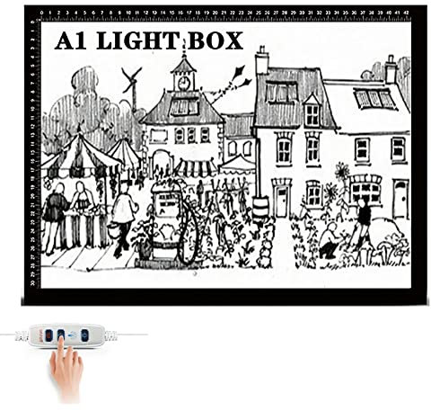 Lqiflvc LED Tracing Light Pad Künstler Diamantmalerei Zeichnung Skizzieren Tattoo Animation Tracer Dünne Artcraft Pad Light Box Diamantmalerei Künstler Zeichnen Stencilling,Light pad a1