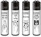 Clipper Feuerzeug 4er Set: (Adult #1)