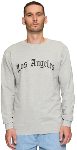 Mister Tee Herren Los Angeles Wording Crewneck