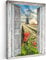 MuchoWow© Impression sur Toile Photo Peinture 30x40 cm Tableau Decoration Murale Chambre Salon Maison Deco Cuisine Fleurs - Moulin - Printemps - Vue