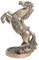 JTBDWOSK Messing Figur Horse Statue Mini Pferd Skulptur Chinesische Feng Shui Figur Glück Luck Ornamente Auto Dashboard Ornament für Home Büro Tisch Kuchen Dekoration,Messing
