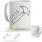 DEREGALOOS Taza de cerámica divertida para Padres. Taza de café Regalo día del Padre. Regalo Original con frase para hombre. Tazas divertidas con frase (Papito)