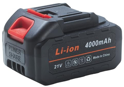 PROFI-PARTNER Zusatz-Akku für Hochdruckreiniger – 4000 mAh / 18,5 V / 70 Minuten Akku-Leistung, Zubehör für Profi-Partner Akku-Hochdruckreiniger Jet