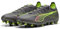 PUMA Ultra 5 Match MG, Zapatillas de fútbol Unisex Adulto, Matte Aged Silver-Yellow Alert Aged Silver, 46.5 EU
