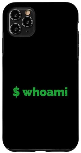 Hülle für iPhone 11 Pro Max Cybersicherheit - Linux Command whoami