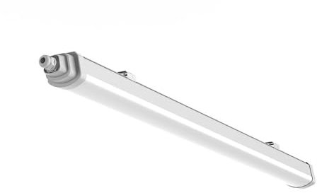 V-TAC Wannenleuchte Feuchtraumlampe Kellerlampe Deckenleuchte LED Garagenleuchte Hallenlampe, IP65, 18W 2160lm 4000K neutralweiß, L 60 cm